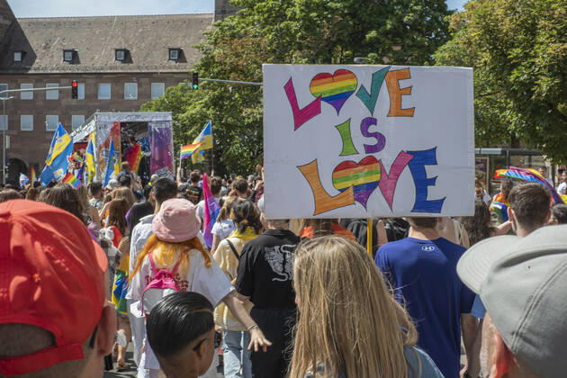 06 08 2022,Christopher Street Day CSD,Nuremberg On Saturday, 06 08 2022, several thousand people took to the streets in Nuremberg on the occasion of Christopher Street Day, or CSD for short, and marched in a long parade through Nurembergs city center This years CSD was he