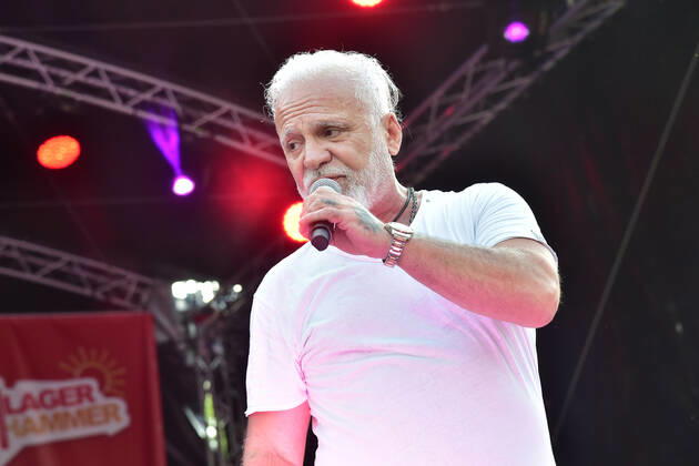 8 ten schlagerHammer 2022 Nino de Angelo at the 8 Schlager Hammer, venue in ORANIENBURG at the Orangerie Berlin 13 08 2022 Photopress Mueller Photopress Mueller