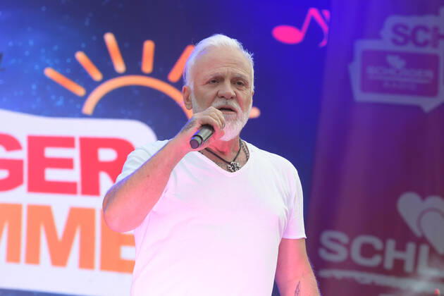 8 ten schlagerHammer 2022 Nino de Angelo at the 8 Schlager Hammer, venue in ORANIENBURG at the Orangerie Berlin 13 08 2022 Photopress Mueller Photopress Mueller