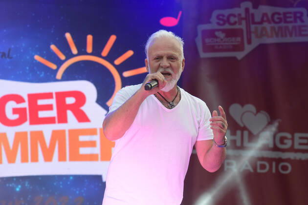 8 ten schlagerHammer 2022 Nino de Angelo at the 8 Schlager Hammer, venue in ORANIENBURG at the Orangerie Berlin 13 08 2022 Photopress Mueller Photopress Mueller