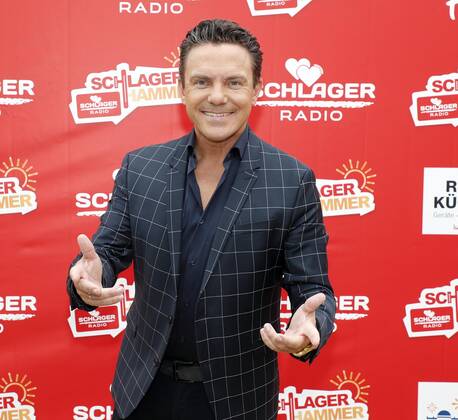 Stefan Mross at the Schlager Radio Schlager Hammer Tour 2022 in Oranienburg