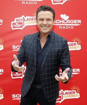 Stefan Mross at the Schlager Radio Schlager Hammer Tour 2022 in Oranienburg