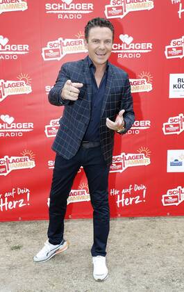 Stefan Mross at the Schlager Radio Schlager Hammer Tour 2022 in Oranienburg