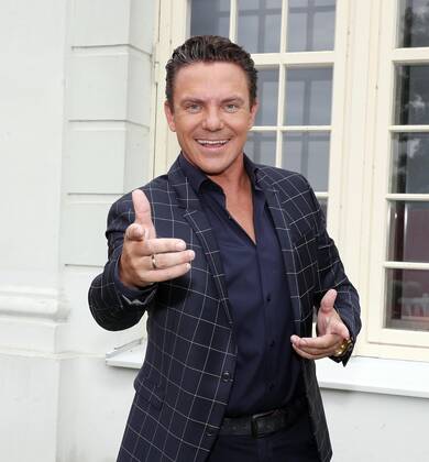 Stefan Mross at the Schlager Radio Schlager Hammer Tour 2022 in Oranienburg