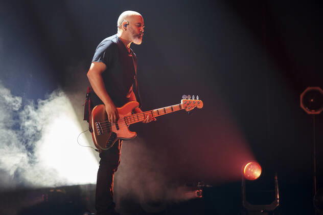 Raul Ruutu of Sunrise Avenue live at a concert of the Thank You For Everything The Final Tour at ZAG Arena Hannover, 14 08 2022 Foto:xU.xStammx xFuturexImage