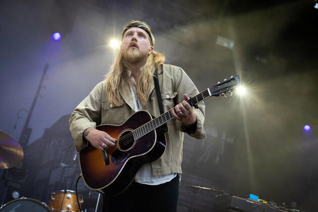 Jonas Brekke Trondheim, Norway. 13th, August 2022. The Norwegian singer and songwriter Jonas Brekke performs a live concert at Sverresborg Folkemuseum in Trondheim. Trondheim Norway  Copyright: xGonzalesxPhoto TorxAtlexKlevenx