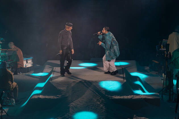 Karpe Oslo, Norway. 18th, August 2022. The Norwegian rap duo Karpe performs a live concert at Oslo Spektrum in Oslo. The duo consists of the two rappers Magdi Omar Ytreeide Abdelmaguid and Chirag Rashmikant Patel. Photo credit: Gonzales Photo - Per-Otto Oppi). Oslo Norway  Copyright: xGonzalesxPhoto Per-OttoxOppix