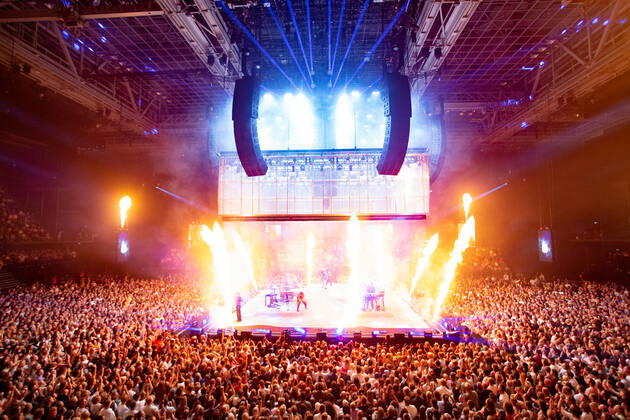 Karpe Oslo, Norway. 18th, August 2022. The Norwegian rap duo Karpe performs a live concert at Oslo Spektrum in Oslo. The duo consists of the two rappers Magdi Omar Ytreeide Abdelmaguid and Chirag Rashmikant Patel. Photo credit: Gonzales Photo - Per-Otto Oppi). Oslo Norway  Copyright: xGonzalesxPhoto Per-OttoxOppix
