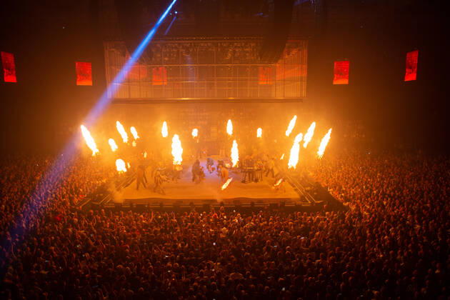 Karpe Oslo, Norway. 18th, August 2022. The Norwegian rap duo Karpe performs a live concert at Oslo Spektrum in Oslo. The duo consists of the two rappers Magdi Omar Ytreeide Abdelmaguid and Chirag Rashmikant Patel. Photo credit: Gonzales Photo - Per-Otto Oppi). Oslo Norway  Copyright: xGonzalesxPhoto Per-OttoxOppix