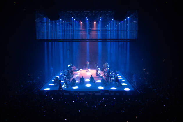 Karpe Oslo, Norway. 18th, August 2022. The Norwegian rap duo Karpe performs a live concert at Oslo Spektrum in Oslo. The duo consists of the two rappers Magdi Omar Ytreeide Abdelmaguid and Chirag Rashmikant Patel. Photo credit: Gonzales Photo - Per-Otto Oppi). Oslo Norway  Copyright: xGonzalesxPhoto Per-OttoxOppix