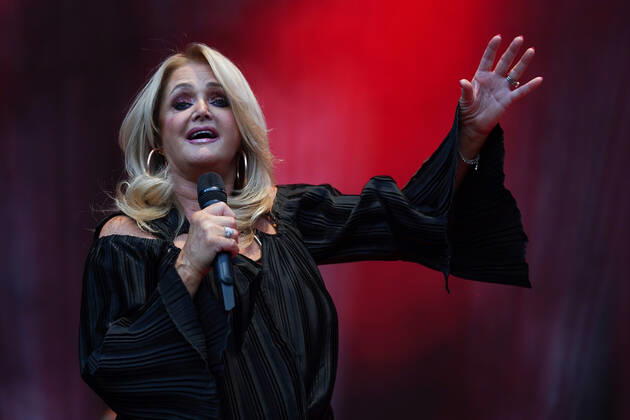 Bonnie Tyler in Worms at the Jazz Joy Festival 21 08 2022 The British pop and rock singer Bonnie Tyler at the Jazz Joy Festival in Worms Worms Jazz Joy Rheinland Pfalz