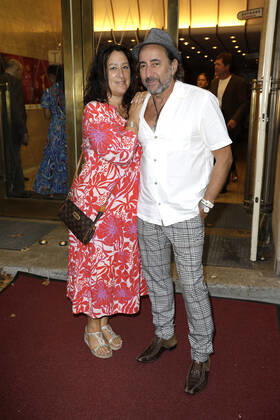 Dieter Landuris and his wife Natascha at the award ceremony of the Ernst Lubitsch Award on 23 08 2022 in Berlin Ernst Lubitsch Award ceremony 2022 in Berlin