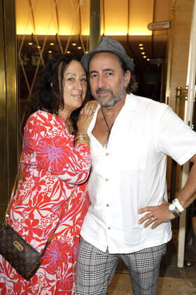 Dieter Landuris and his wife Natascha at the award ceremony of the Ernst Lubitsch Award on 23 08 2022 in Berlin Ernst Lubitsch Award ceremony 2022 in Berlin