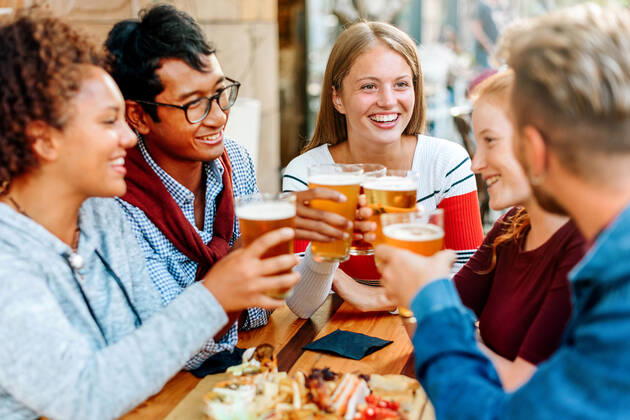 beer,beer garden,friends,toast,beers,beergardens,friend,toasts 3ro-i05 ,model released, Symbolfoto
