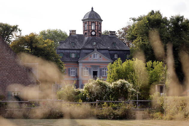 Exterior view of Arff Castle at the Cologne Emmy Cocktail 2022 on the occasion of the 16 Cologne Jury Meeting of the International Emmy at Arff Castle Cologne, 31 08 2022 NRW Germany. Copyright: xChristophxHardtx