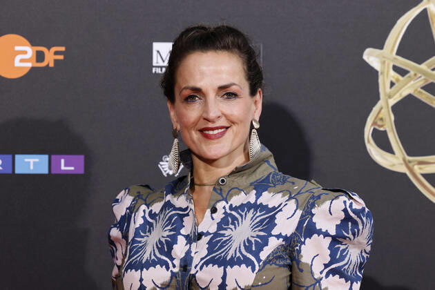 Actress Nicole Ansari Cox at the Cologne Emmy Cocktail 2022 on the occasion of the 16 Cologne Jury Session of the International Emmy at Arff Castle Cologne, 31 08 2022 NRW Germany. Copyright: xChristophxHardtx