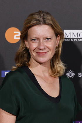 Actress Caroline Peters at the Cologne Emmy Cocktail 2022 on the occasion of the 16 Cologne Jury Meeting of the International Emmy at Arff Castle Cologne, 31 08 2022 NRW Germany Copyright: xChristophxHardtx