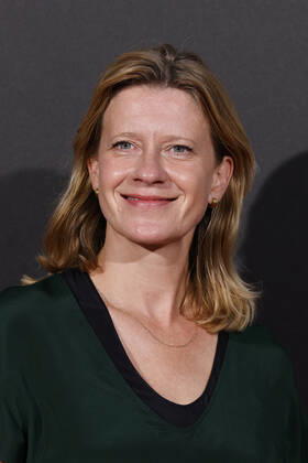 Actress Caroline Peters at the Cologne Emmy Cocktail 2022 on the occasion of the 16 Cologne Jury Meeting of the International Emmy at Arff Castle Cologne, 31 08 2022 NRW Germany Copyright: xChristophxHardtx