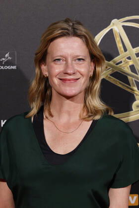 Actress Caroline Peters at the Cologne Emmy Cocktail 2022 on the occasion of the 16 Cologne Jury Meeting of the International Emmy at Arff Castle Cologne, 31 08 2022 NRW Germany Copyright: xChristophxHardtx