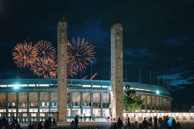 Berlin Olympic Stadium Pyronale 2022 Pyronale 2022