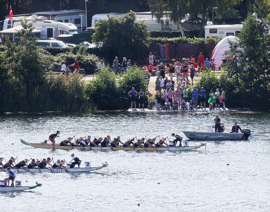 Dragon Boat Cup 2022 at the Allersee Wolfsburg, Impresions Wolfsburg