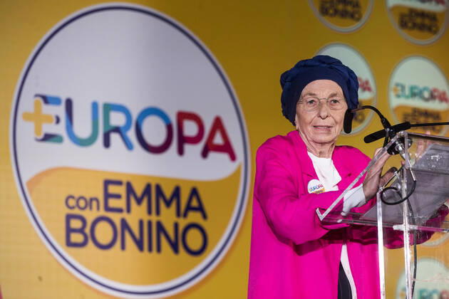 September 4, 2022, Rome, Italia: Emma Bonino during the official opening of the +Europa election campaign for the political elections, in Rome, Italy, 04 September 2022. Italy will hold elections on 25 September following the resignation of Prime Minister Mario Draghi. ANSA ANGELO CARCONI Rome Italia - ZUMAa110 20220904_zaf_a110_127 Copyright: xAngeloxCarconix