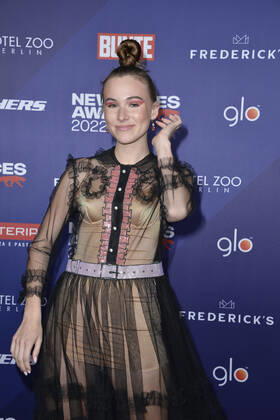 Valentina Vapaux at the Bunte New Faces Award STYLE in Berlin 08 09 2022