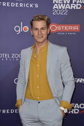 Lukas Sauer at the Bunte New Faces Award STYLE in Berlin 08 09 2022