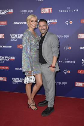 Verena Kerth and Marc Terenzi at the Bunte New Faces Award STYLE in Berlin 08 09 2022
