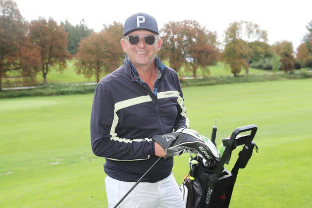 28 Tabaluga Golf Cup Hans Sigl with Golf Bag, Tutzing Bavaria Germany Golf Course Tutzing