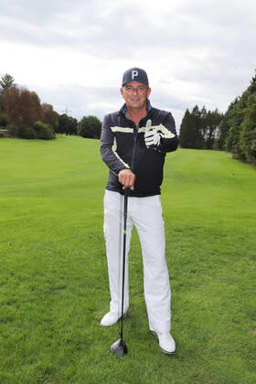 28 Tabaluga Golf Cup Hans Sigl as golfer, Tutzing Bavaria Germany Golf Course Tutzing
