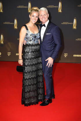 Guido Cantz and his wife Kerstin Ricker at the German Television Award ceremony on 14 09 2022 in Cologne German Television Award ceremony 2022 in Cologne