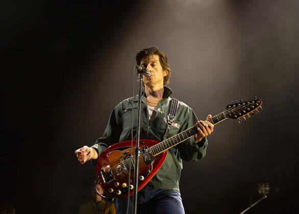 Entertainment Themen der Woche KW37 Entertainment Bilder des Tages British band Arctic Monkeys performs in concert during the Primavera Sound 2022 festival, at the Historic Park in Los Angeles, California, USA, 18 September 2022. Primavera Sound 2022 in Los Angeles !ACHTUNG: NUR REDAKTIONELLE NUTZUNG!  Copyright: xARMANDOxARORIZOx AME8333 20220919-c0bb3b90365c54d0e221c94343155a5b80cd2f5f