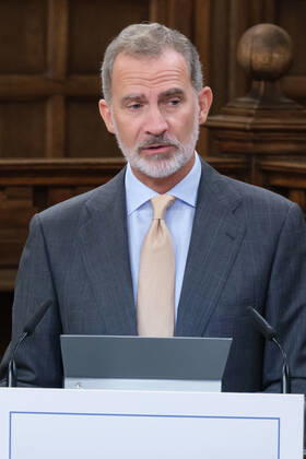 The King Presents The V Edition Of The camino Real Award To Rafa Nadal King Felipe VI presents the Camino Real Award to tennis player Rafael Nadal , during its fifth edition, at the auditorium of the University of Alcala, on 20 September, 2022 in Alcala de Henares, Madrid, Spain Madrid Spain  Copyright: xOscarxGonzalezx originalFilename: gonzalez-notitle220920_npIwg