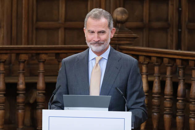 The King Presents The V Edition Of The camino Real Award To Rafa Nadal King Felipe VI presents the Camino Real Award to tennis player Rafael Nadal , during its fifth edition, at the auditorium of the University of Alcala, on 20 September, 2022 in Alcala de Henares, Madrid, Spain Madrid Spain  Copyright: xOscarxGonzalezx originalFilename: gonzalez-notitle220920_npybQ