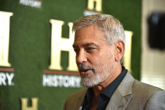 WASHINGTON, DC - SEPTEMBER 24: George Clooney at HISTORYTalks 2022: Your Place in History at DAR Constitution Hall in Washington, DC on September 24, 2022. Copyright: xPatsyxLynchx