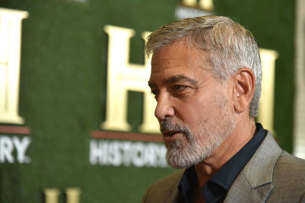 WASHINGTON, DC - SEPTEMBER 24: George Clooney at HISTORYTalks 2022: Your Place in History at DAR Constitution Hall in Washington, DC on September 24, 2022. Copyright: xPatsyxLynchx