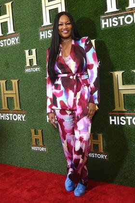 WASHINGTON, DC - SEPTEMBER 24: Garcelle Beauvais at HISTORYTalks 2022: Your Place in History at DAR Constitution Hall in Washington, DC on September 24, 2022. Copyright: xPatsyxLynchx