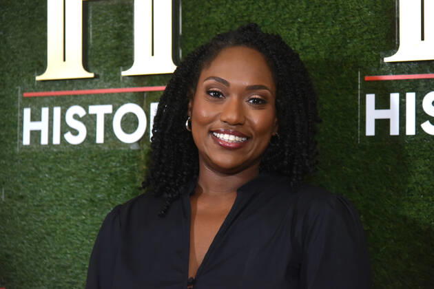 WASHINGTON, DC - SEPTEMBER 24: Marcia Chatelain at HISTORYTalks 2022: Your Place in History at DAR Constitution Hall in Washington, DC on September 24, 2022. Copyright: xPatsyxLynchx