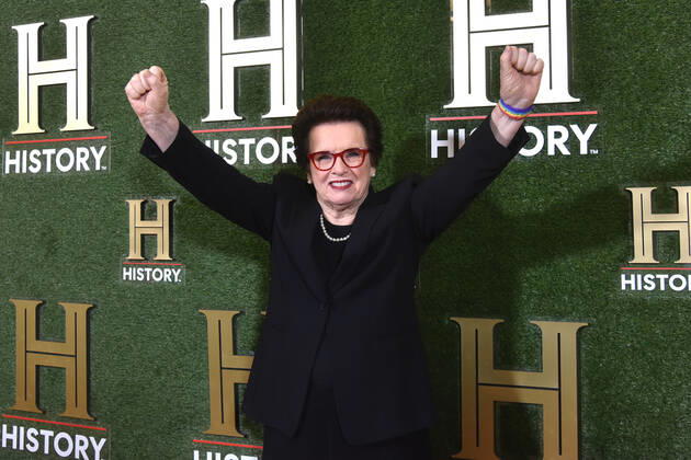 Entertainment Bilder des Tages WASHINGTON, DC - SEPTEMBER 24: Billie Jean King at HISTORYTalks 2022: Your Place in History at DAR Constitution Hall in Washington, DC on September 24, 2022. Copyright: xPatsyxLynchx