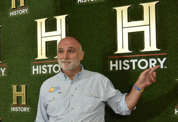 WASHINGTON, DC - SEPTEMBER 24: Jose Andres at HISTORYTalks 2022: Your Place in History at DAR Constitution Hall in Washington, DC on September 24, 2022. Copyright: xPatsyxLynchx