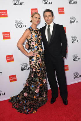 NEW YORK, NY- SEPTEMBER 28: Claire Danes and Hugh Dancy at the 2022 NYC Ballet Fall Fashion Gala at the David H.Koch Theater in New York City on September 28, 2022. Copyright: xJohnxPalmerx