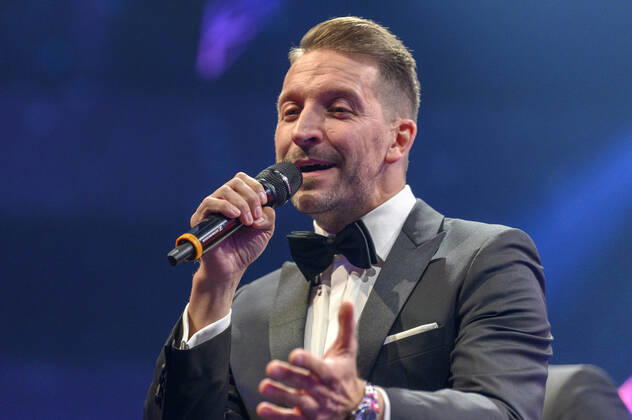 Tom Marks from Vintage Vegas live at the 10 Ball of Entrepreneurs 2022 in Hall 3C of NürnbergMesse Nuremberg, 15 10 202323 Foto:xD.xAnoraganingrumx xFuturexImage