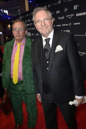 Wigald Boning and Olli Dittrich at the presentation of the Blue Panther TV Streaming Award 2022 at BMW Welt Munich, 19 10 2022 Foto:xF.xKernx xFuturexImage