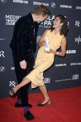 Daniel Donskoy and Soma Pysall at the presentation of the Blue Panther TV Streaming Award 2022 at BMW Welt Munich, 19 10 2022 Foto:xF.xKernx xFuturexImage