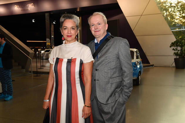 Irina Wanka award ceremony Blue Panther TV Streaming Award 2022 honor, award, prize BMW World Munich 19 October 2022