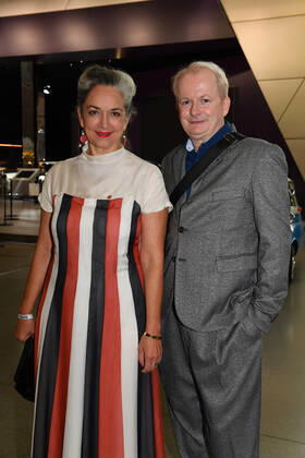 Irina Wanka award ceremony Blue Panther TV Streaming Award 2022 honor, award, prize BMW World Munich 19 October 2022