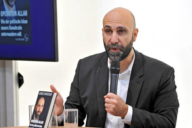 Frankfurt Book Fair 2022 Author Ahmad Mansour on 21 10 2022 at the Frankfurt Book Fair 20221019MWI48713