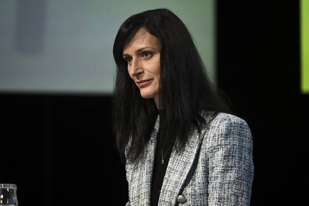 European Union Commissioner for Innovation, Research, Culture, Education and Youth Mariya Gabriel speaks at the Slush 2022 Startup Event in Helsinki, Finland on November 17, 2022. Helsinki Finland Copyright: xEmmixKorhonenx LKKTF20221117141746FDUM