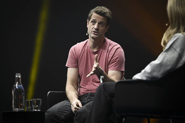 Sebastian Siemiatkowski, Co-founder and CEO of Klarna, pictured at the Slush 2022 Startup Event in Helsinki, Finland on November 17, 2022. Helsinki Finland  Copyright: xEmmixKorhonenx LKKTF20221117154146HDWX